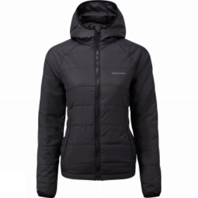 Craghoppers Womens CompressLite Packaway Jacket Black/Black Craghoppers Womens CompressLite Packaway Jacket Black/Black